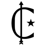 Logo of a C with an arrow through it and a star to the side